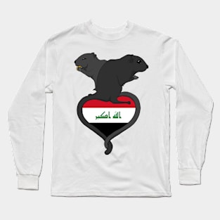 Gerbil Iraq (Dark) Long Sleeve T-Shirt